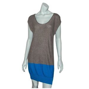 Alexander Wang T by Alexander Wang Sweater Dress Colorblock NWOT